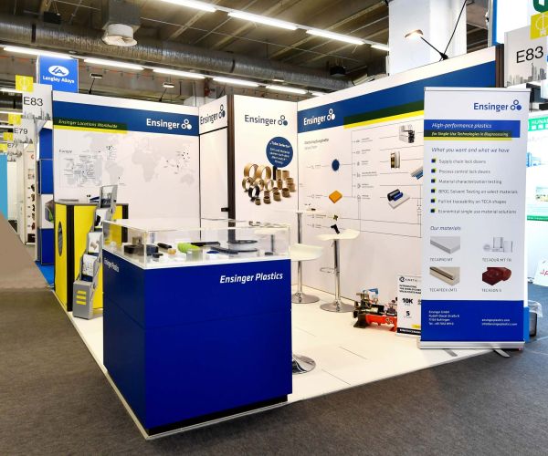 Messestand von Ensinger Plastics GmbH 