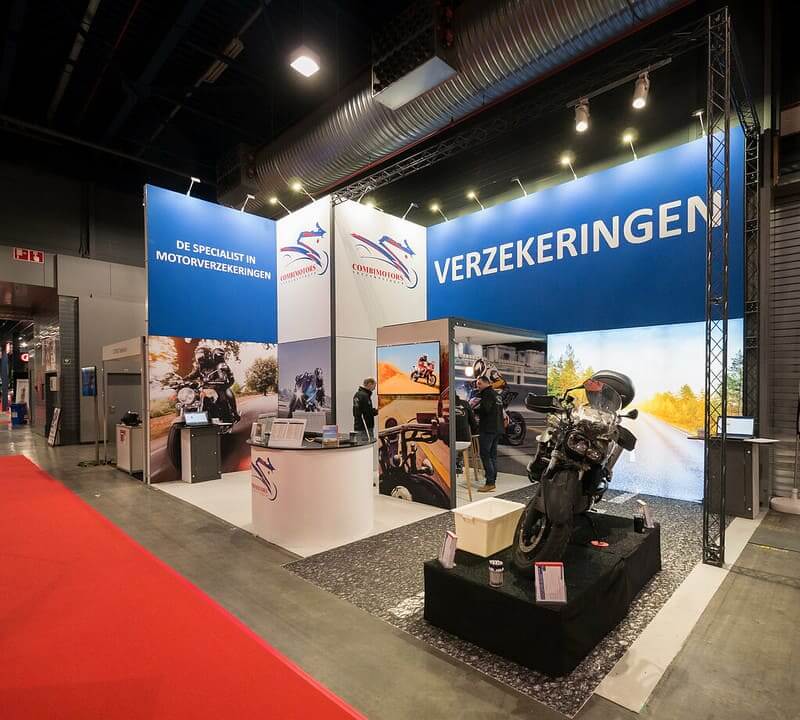 Messestand Von Combi-Motors-Verzekeringen