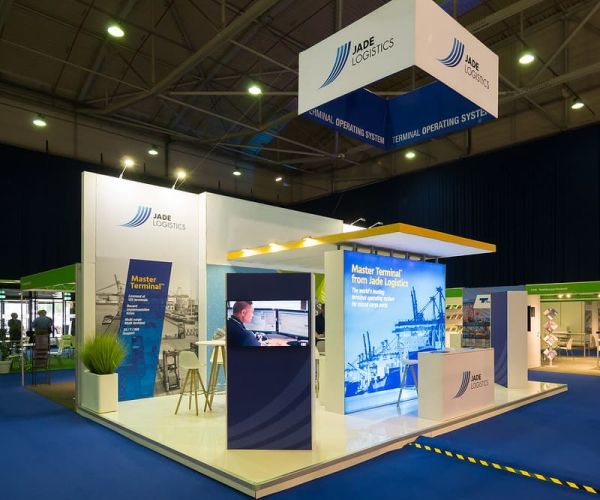 Messestand von Jade Logistics Group Ltd