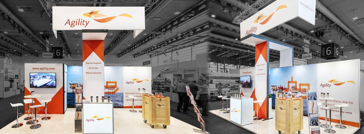 AGILITY Messestand