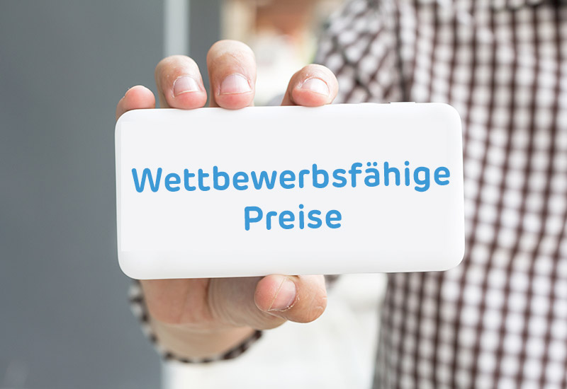 Wettbewerbsfähige Preise