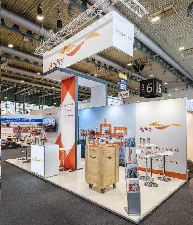 Agility-ausstellung-system