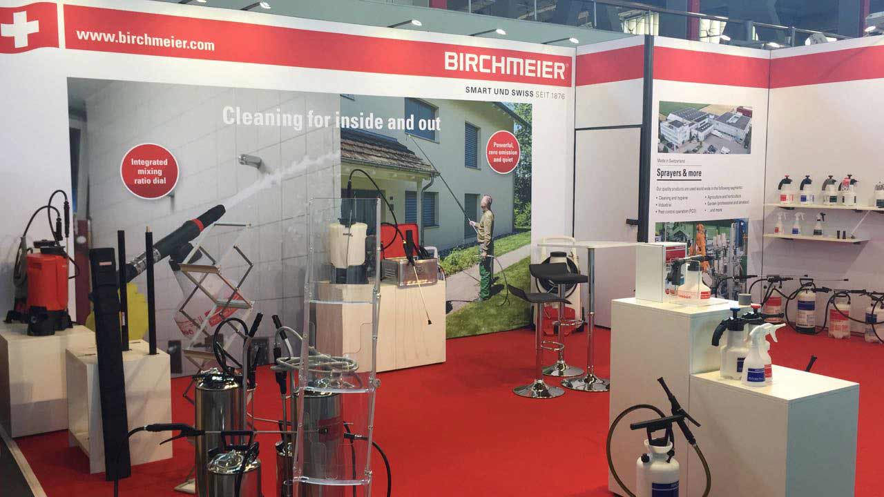 Birchmeier-Messestand