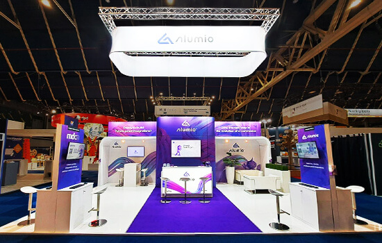 Gratis 3D Messestand Design