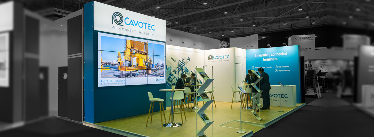 CAVOTEC Messestand