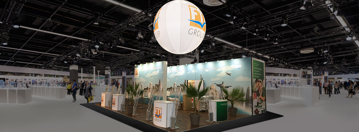 FTI Touristik Messestände Ferienmesse Wien, Austria