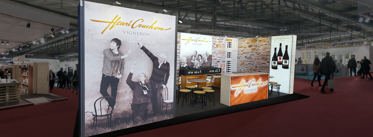 Domaine Henri Cruchon- Messestände - muba 2018 - Basel, Switzerland