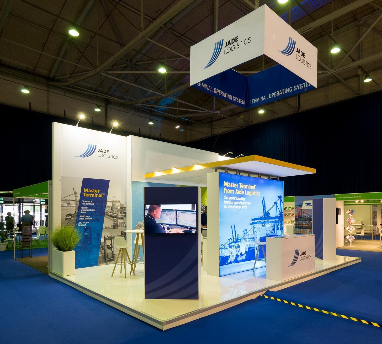Messestand von Jade Logistics Group Ltd