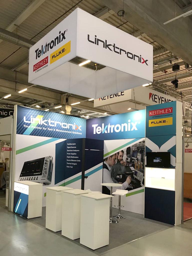 Messestand von Linktronix