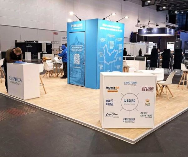 Messestand von WESGRO
