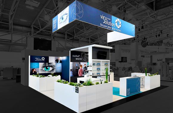 Messestand von VisuSolution