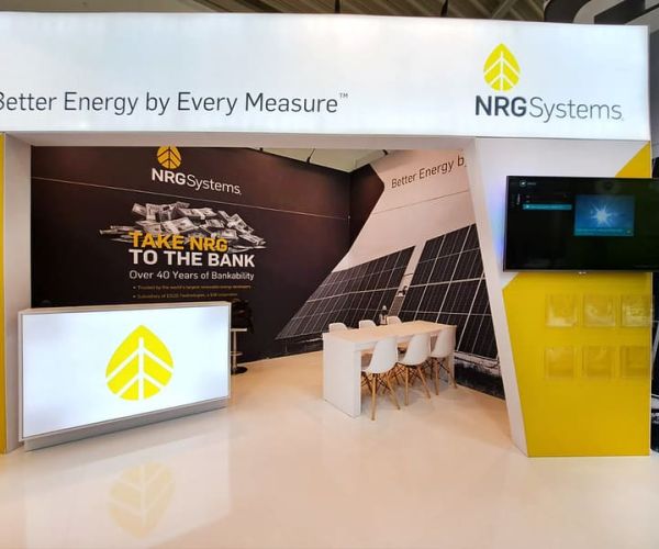 Messestand von NRG Systems - Intersolar 2024, München