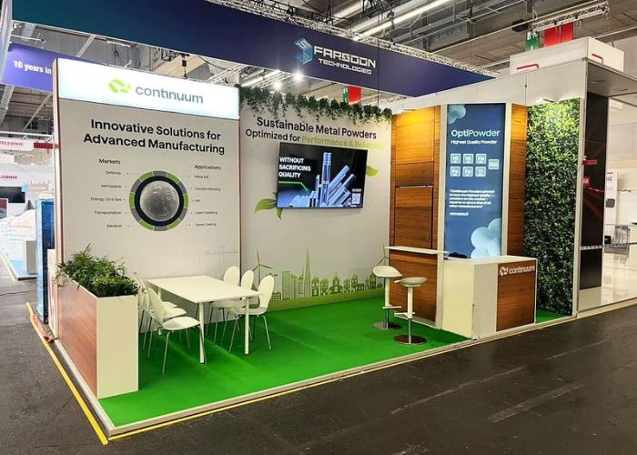 Messestand von Continuum - Formnext 2024, Frankfurt