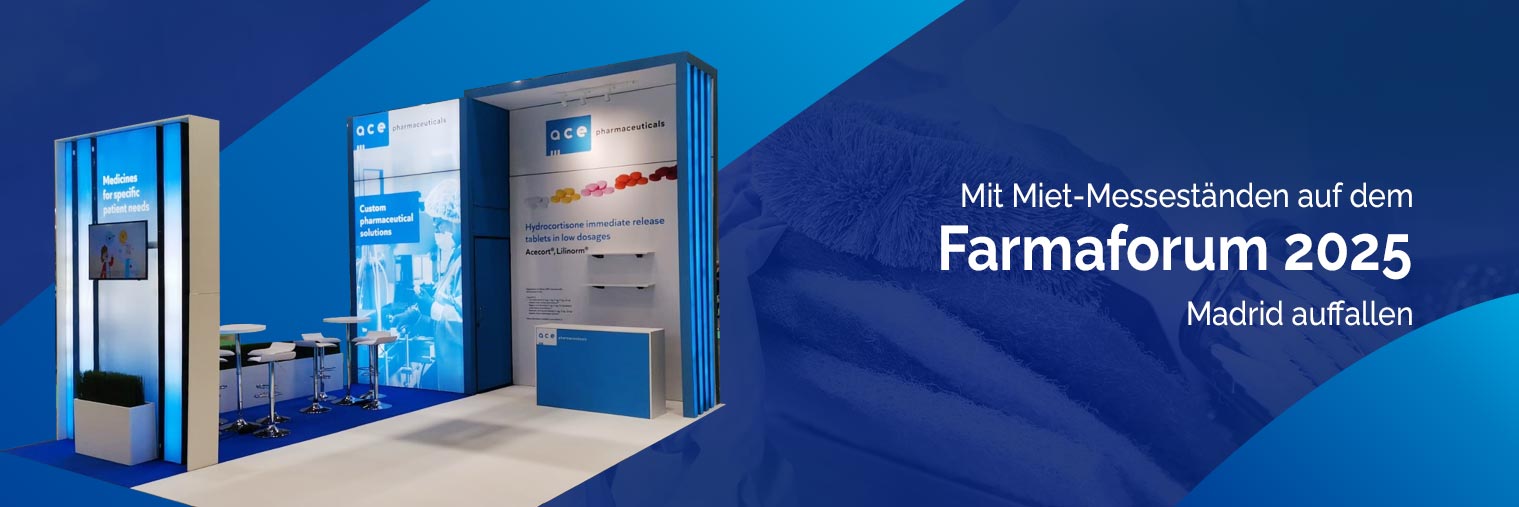Messebau für Farmaforum 2025, Madrid
