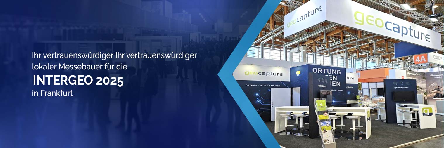 Messebauunternehmen für INTERGEO 2025, Frankfurt