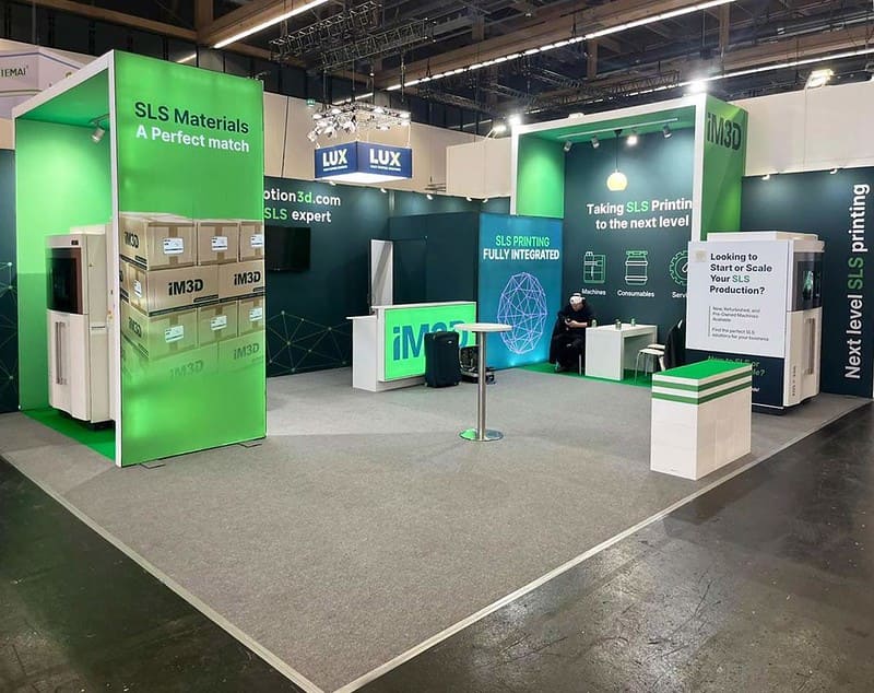 Messestand von Inframotion 3D - Formnext 2024, Frankfurt