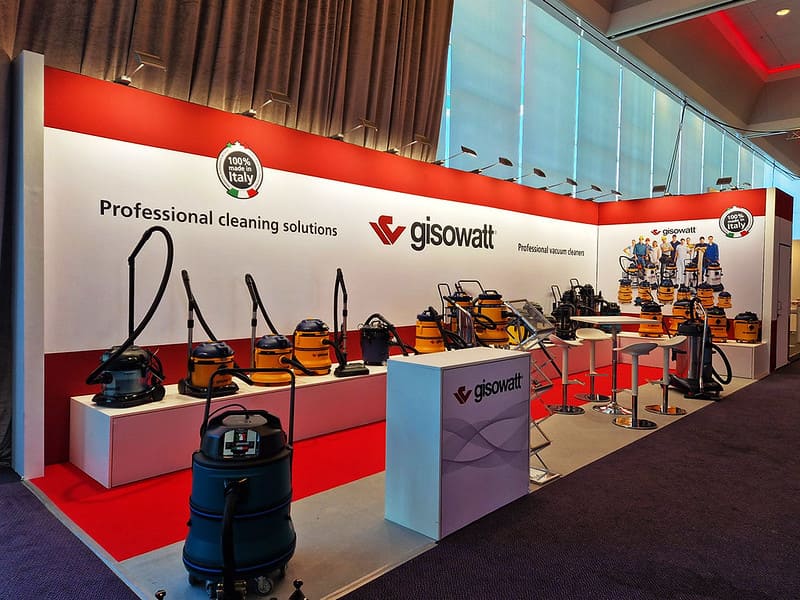 Messestand von Gisowatt