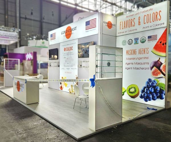 Messestand von Gold Coast