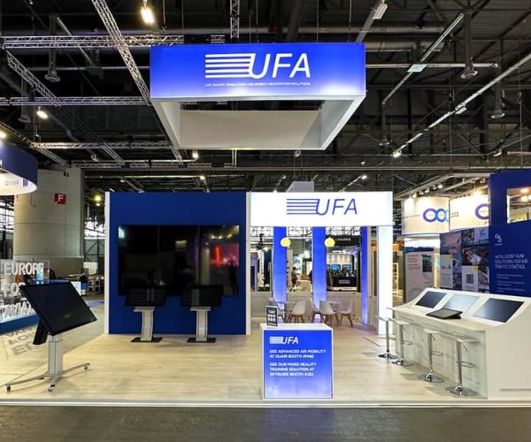 Messestand von UFA - Airshow 2024