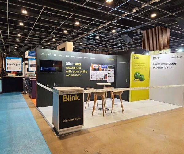 Messestand von Blink