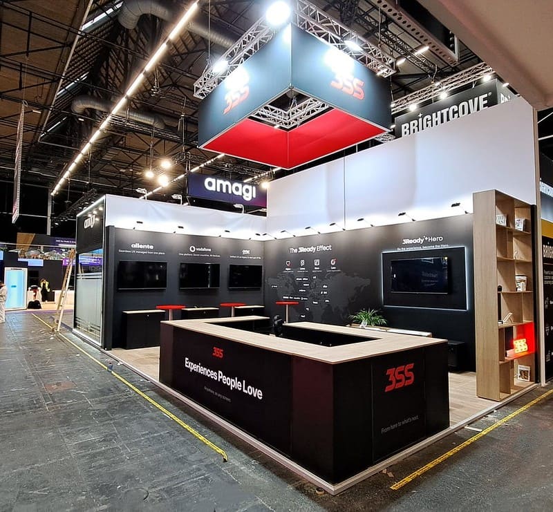 Messebau für 3SS - IBC 2025, Amsterdam
