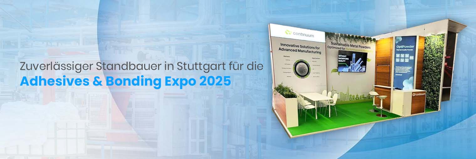 Messebau für Adhesives & Bonding Expo 2025, Stuttgart