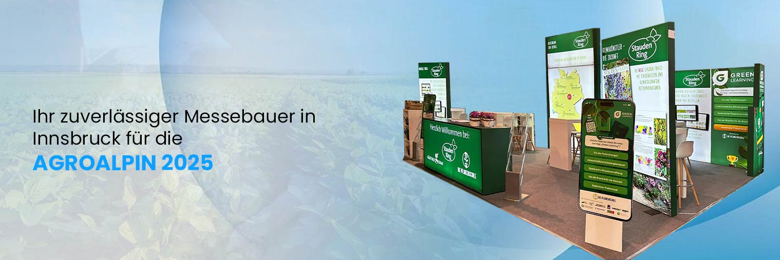 Messebau für AgroAlpin 2025, Innsbruck