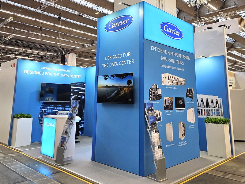 Messebau für Carrier K limatechnik GmbH - DCW 2024, Frankfurt