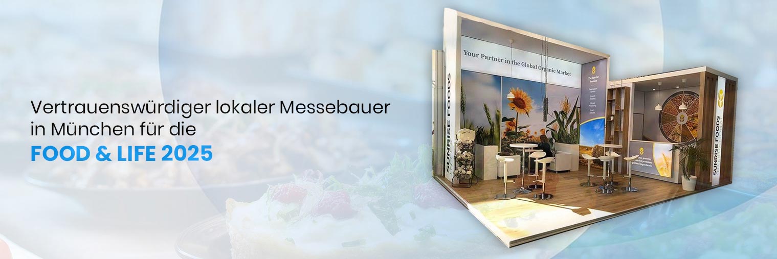 Messebauer für Food & Life 2025 in München