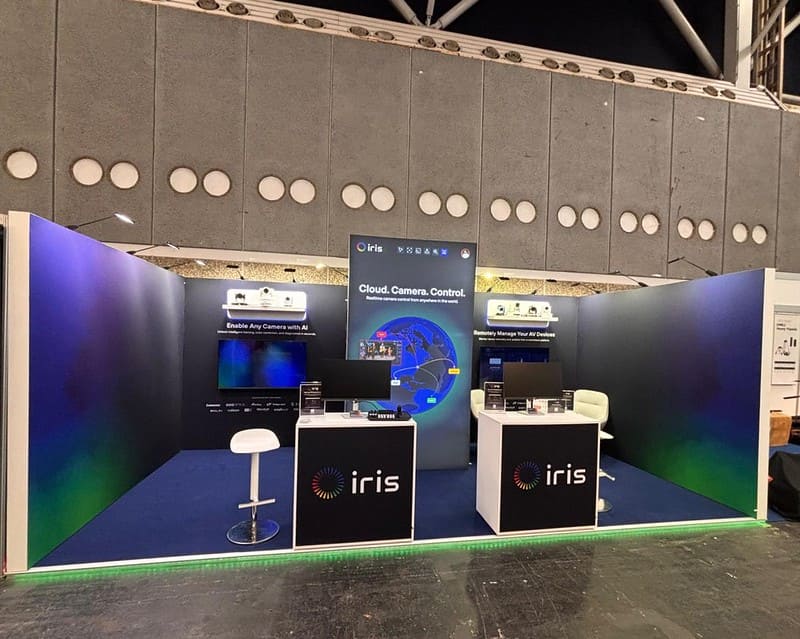 Messebau für IRIS - IBC 2025, Amsterdam