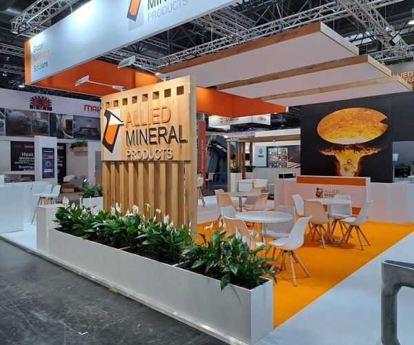 Messebau für Allied Mineral Product