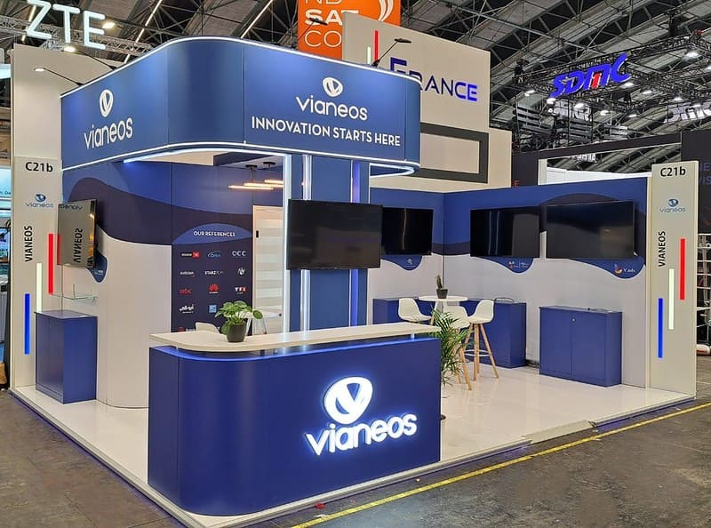 Messebau für Vianeos - IBC 2025, Amsterdam