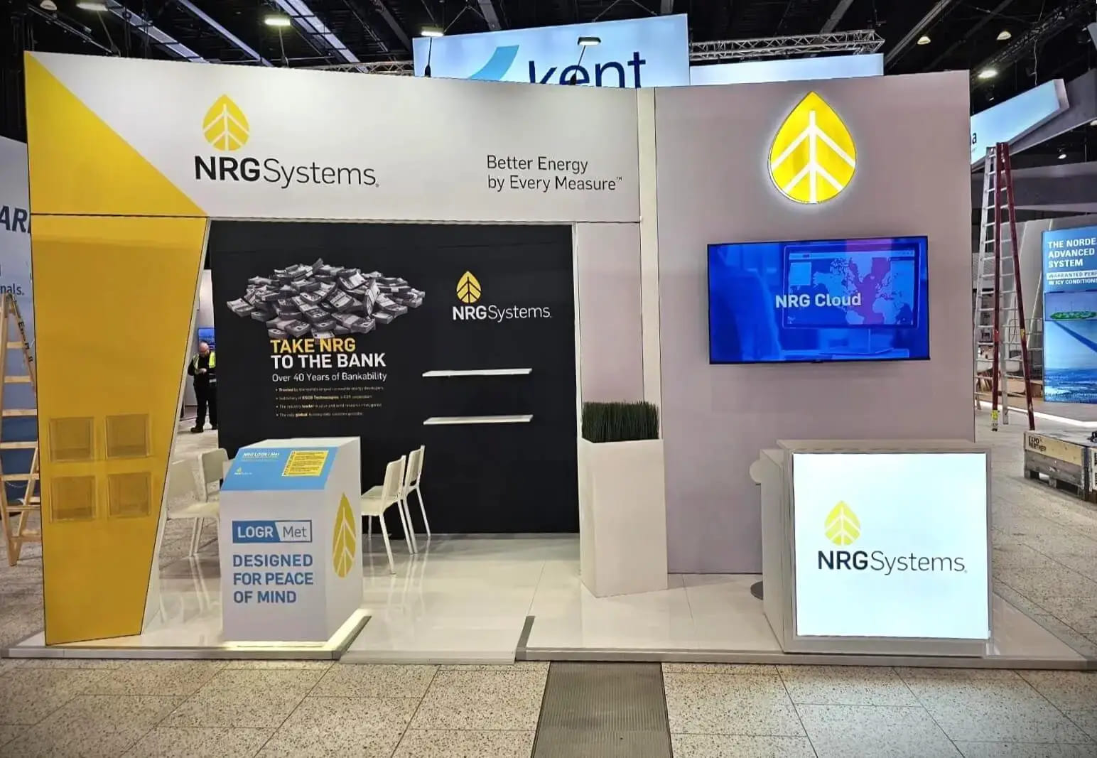 Messebau für NRG Systems - Wind Europe 2025, Copenhagen