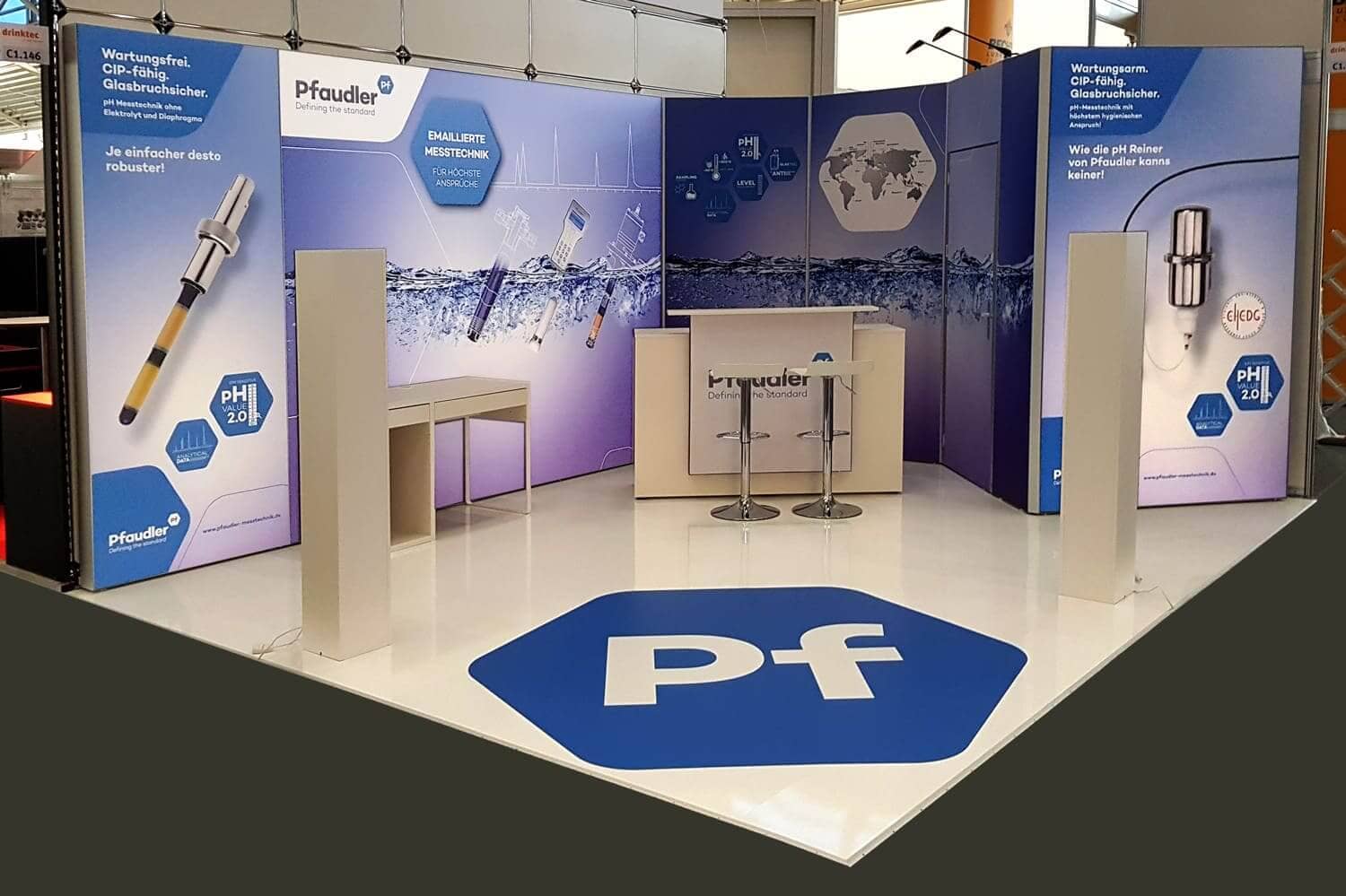 Messestand von Pfaudler