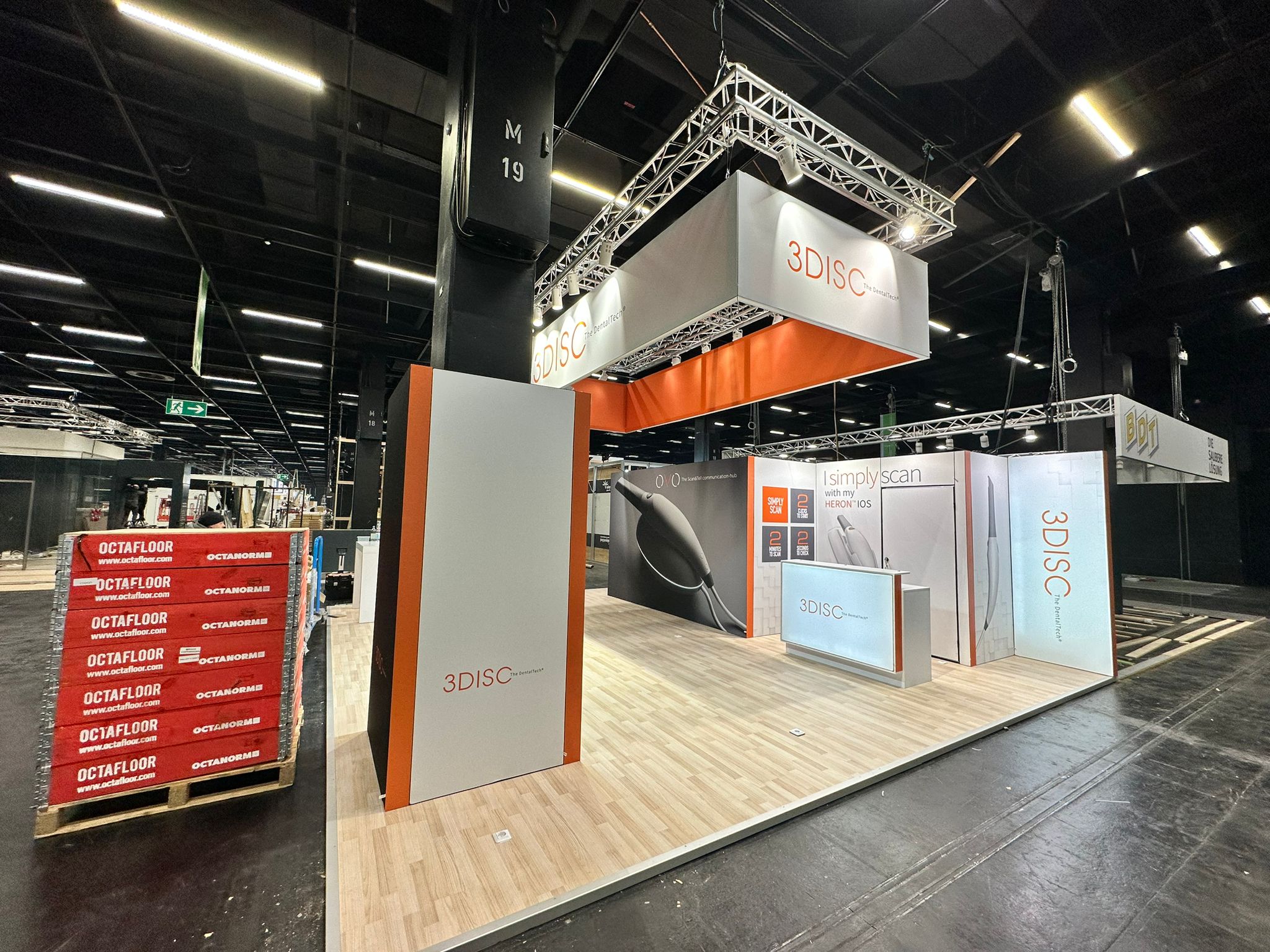 Messebau für 3disc Dental Connect