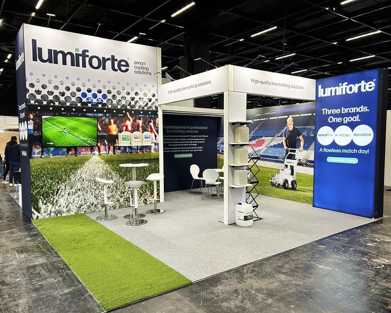 Messebau für Lumiforte EMEA - FSB 2025, Köln