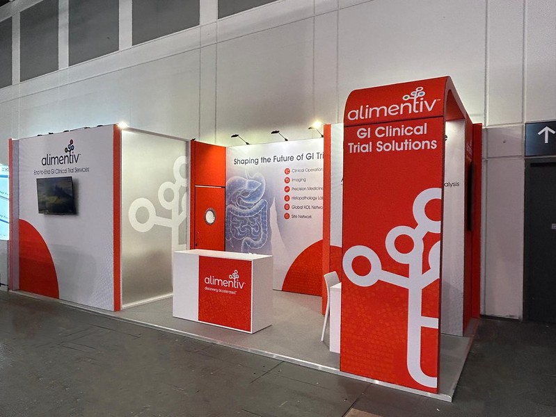 Messebau für Alimentiv - UEG Week 2025, Berlin