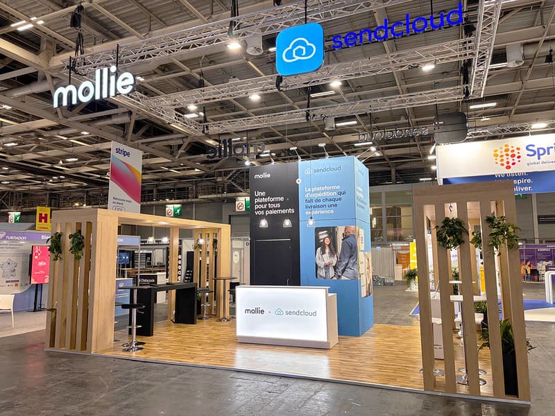 Messebau für mollie - Tech for Retail 2025, Paris