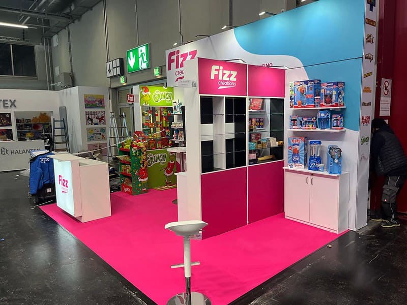 Messebau für Fizz Creations - Spielwarenmesse 2026, Nürnberg