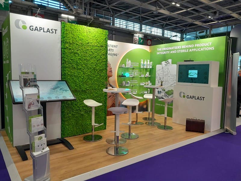 Messebau für GAPLAST - Pharmapack Europe 2026, Paris