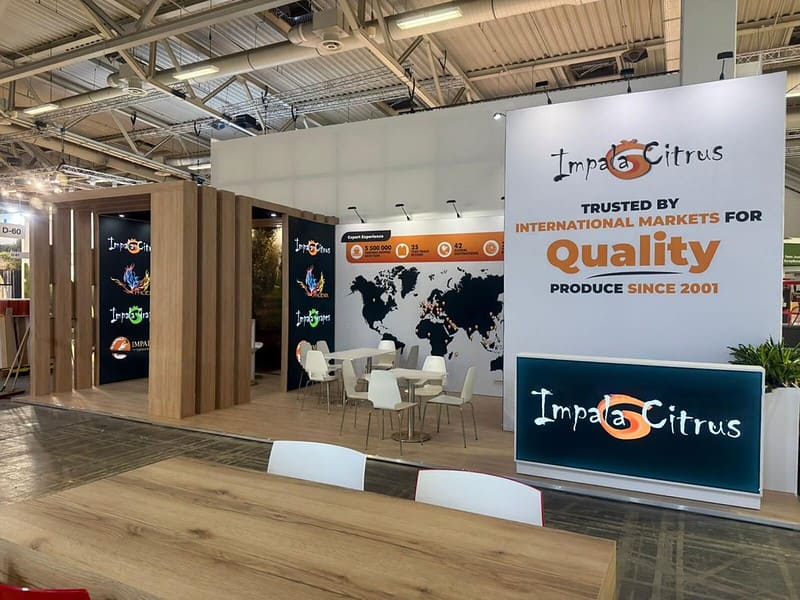 Messebau für Impala Citrus - Fruit Logistica 2026, Berlin