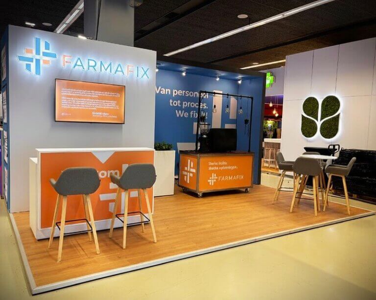 Messebau für PHARMAFIX - KNMP Autumn Congress 2025, Utrecht