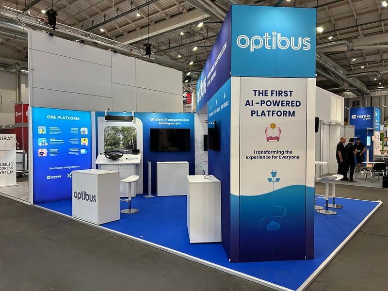 Messebau für optibus - ITP Summit 2025, Hamburg