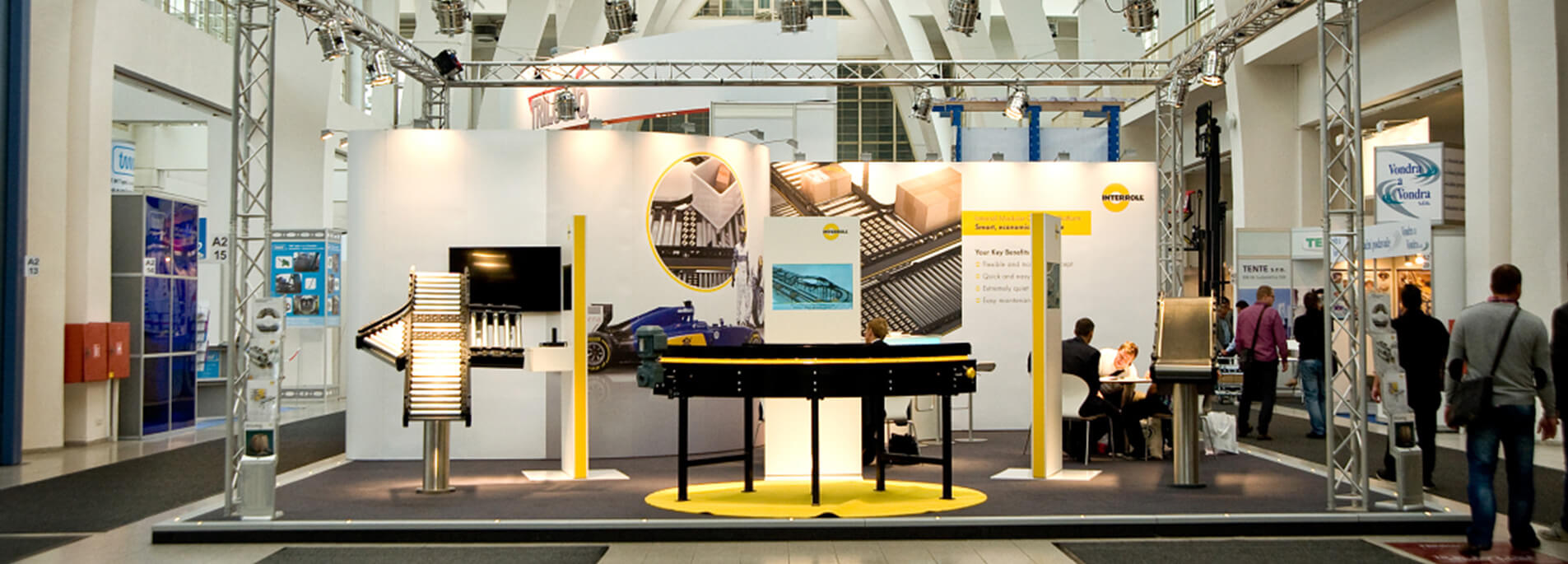 Teaser-Messestand-Interroll