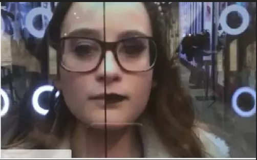 Présentation du produit sur un écran numérique