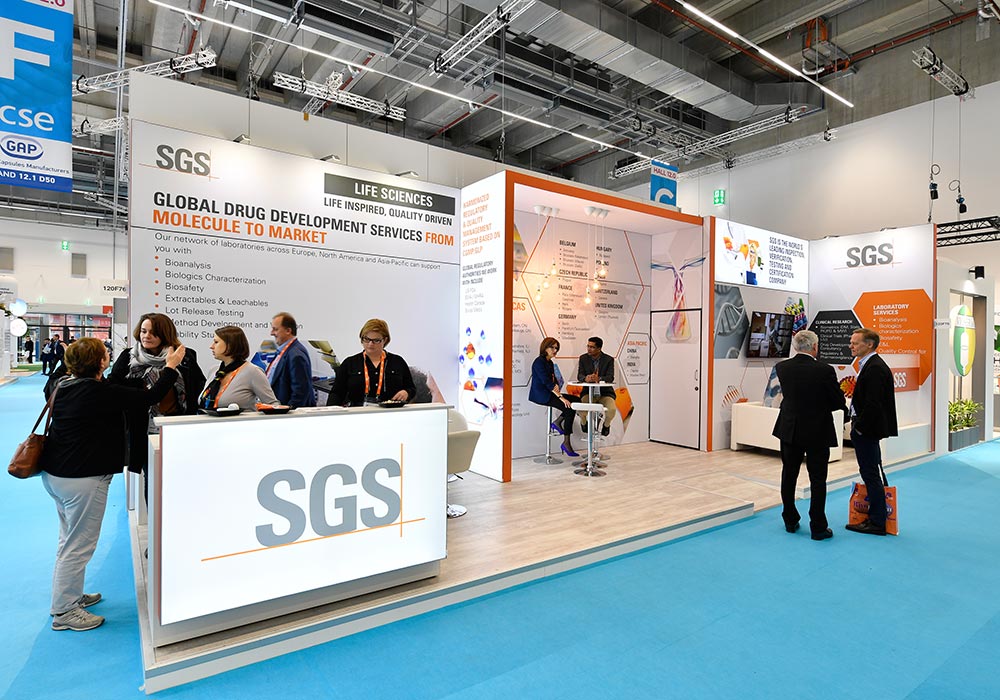 SGS stand dexposition