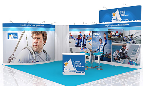 hanseboot Hamburg Messestand Design Bild