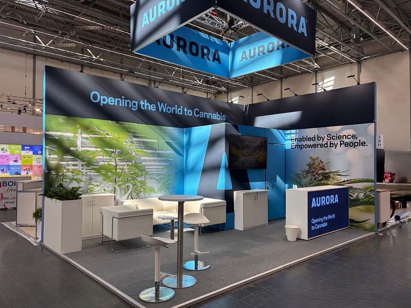 Stand d'exposition pour Aurora - ExpoPharm 2025 Düsseldorf