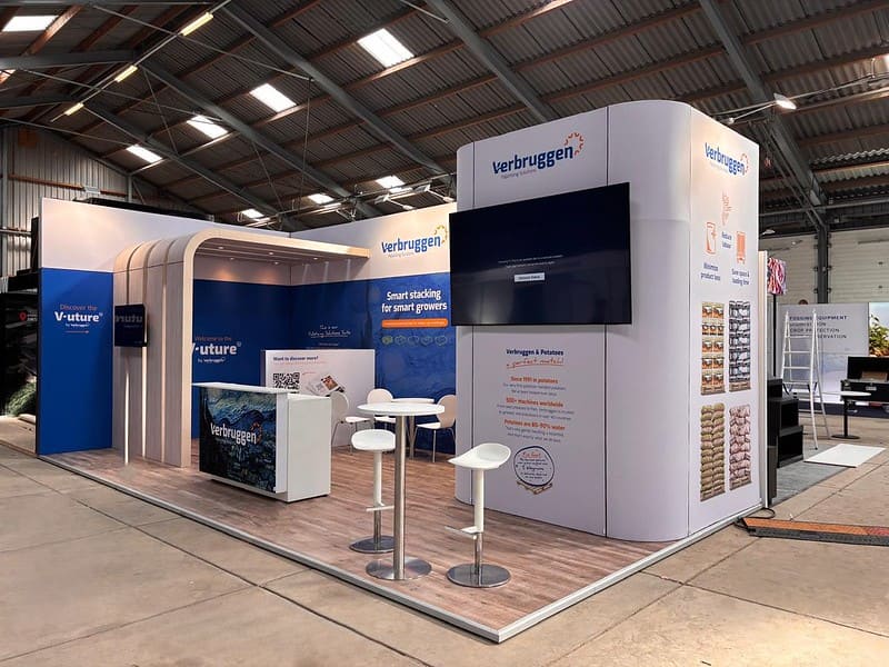 Stand d'exposition Pour Verbruggen - Potato Europe 2025 Lelystad (Kartoffel-Lieferkettenindustrie)