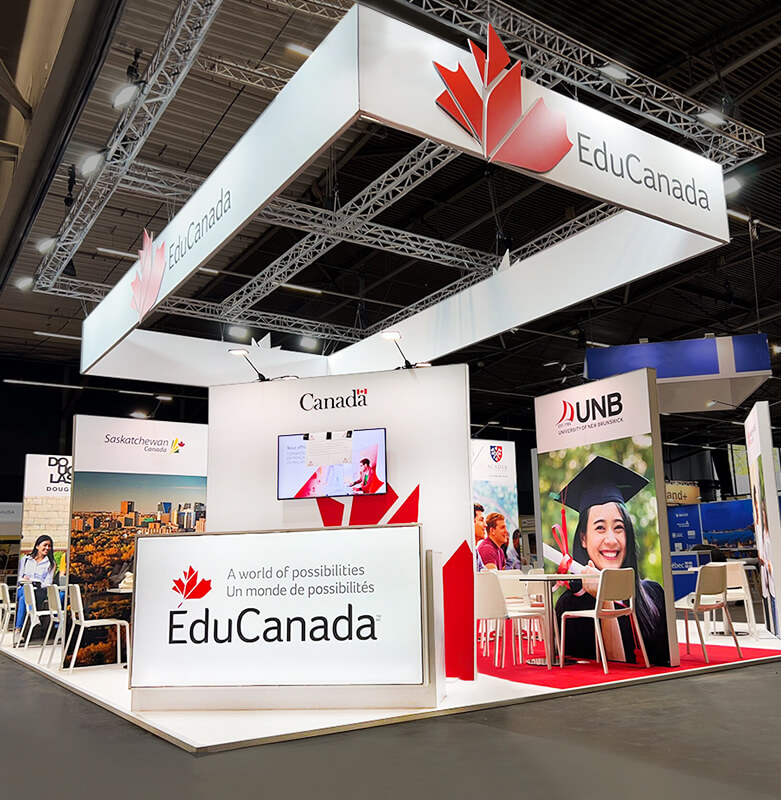 Stand d'exposition pour EduCanada
